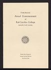 Program for the Forty-Second Annual Commencement of East Carolina College 